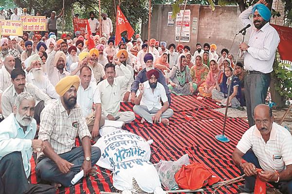 power employees dharna