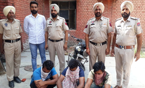 25 ਕਿੱਲੋ ਭੁੱਕੀ ਸਮੇਤ 4 ਕਾਬੂ