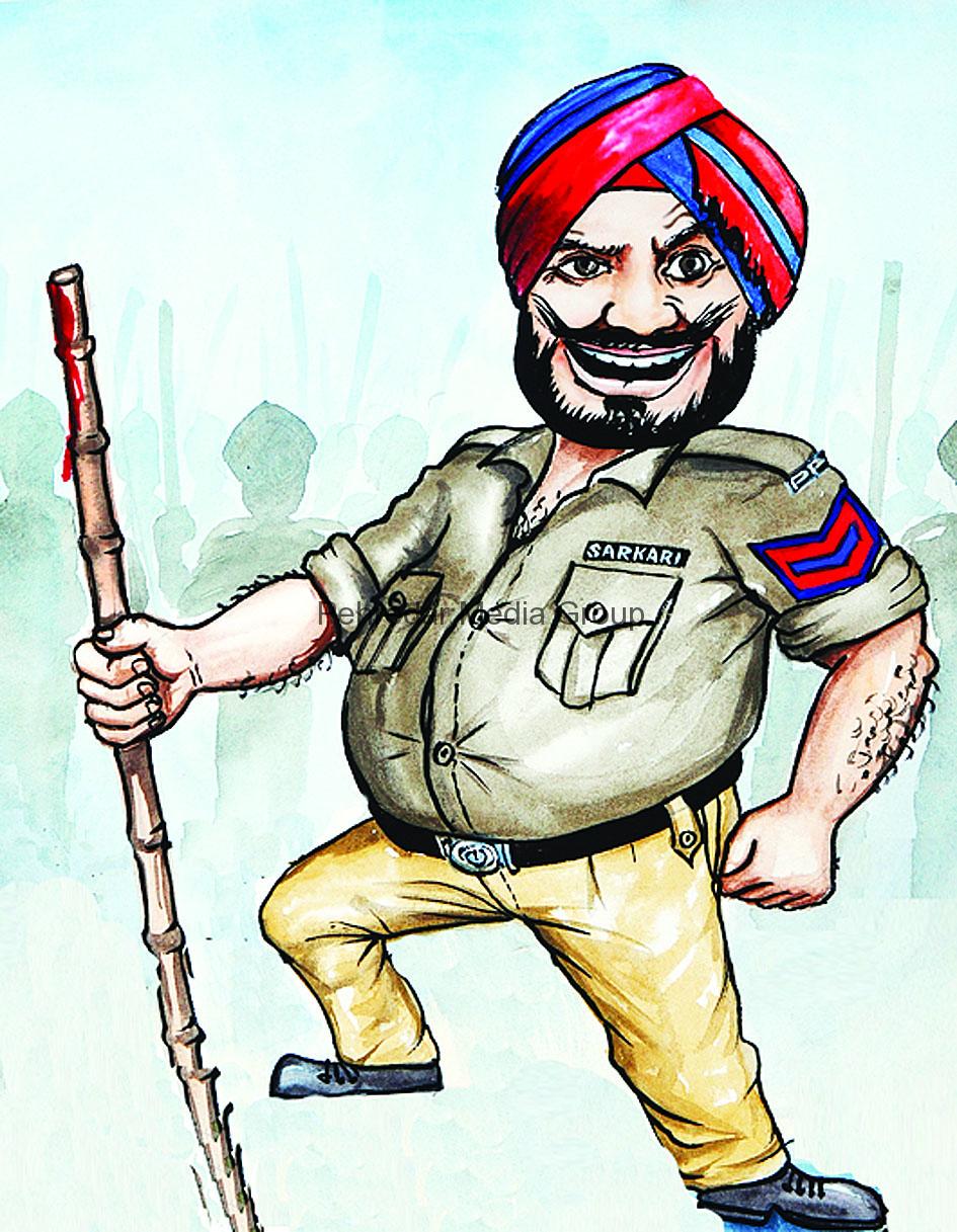 ਪੁਲਸ ਨੇ ਡੰਡੇ ਦੇ ਜ਼ੋਰ ’ਤੇ ਬਿਜਲੀ ਵਿਭਾਗ ਦੇ 6. 30  ਲੱਖ ਰੁਪਏ ਦੱਬੇ