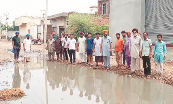 people are disturbed by the road condition