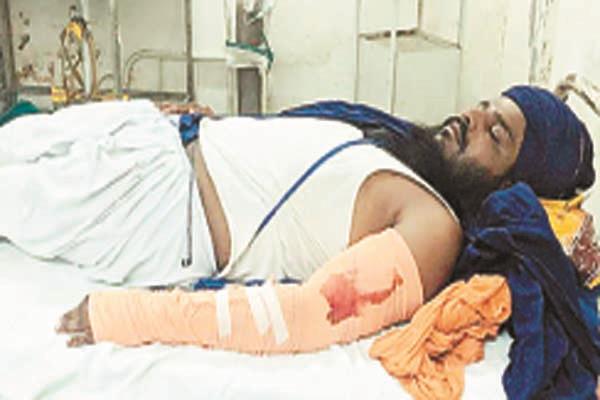 nihang singh  shot wounded