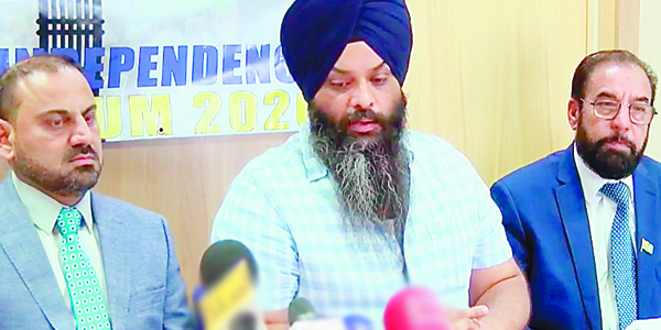 ਰੈਫਰੈਂਡਮ 2020 : ਸਿੱਖ ਫਾਰ ਜਸਟਿਸ ਦੇ ਮੰਚ ''ਤੇ ਸਾਹਮਣੇ ਆਇਆ ਵਾਂਟੇਡ ਖਾਲਿਸਤਾਨੀ ਅੱਤਵਾਦੀ