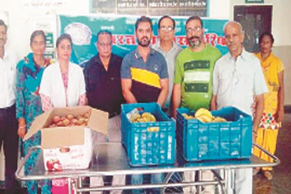 civil hospital distributed fruit