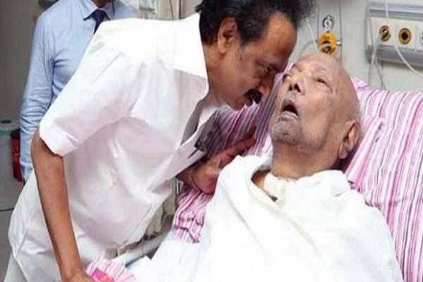 karunanidhi died
