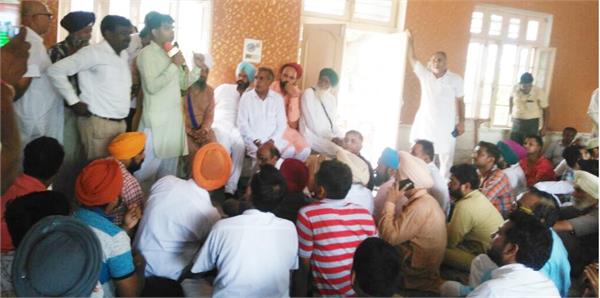 budhlada  august 3  protest