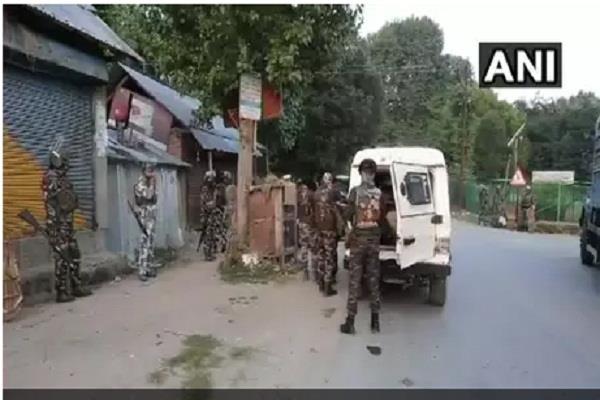 sopore jammu encounter in terrorists and security forces