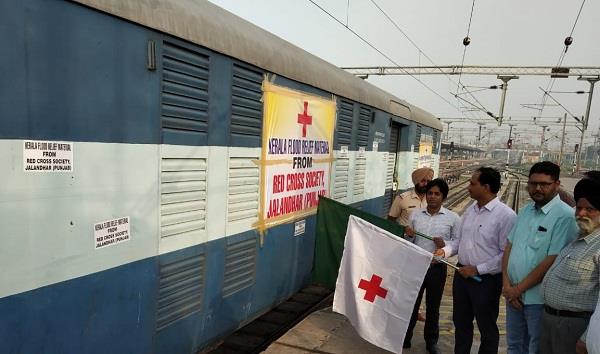 ਕੇਰਲ ਹੜ੍ਹ ਪੀੜਤਾਂ ਲਈ ਭੇਜੀ ਗਈ ਰਾਹਤ ਸਮੱਗਰੀ