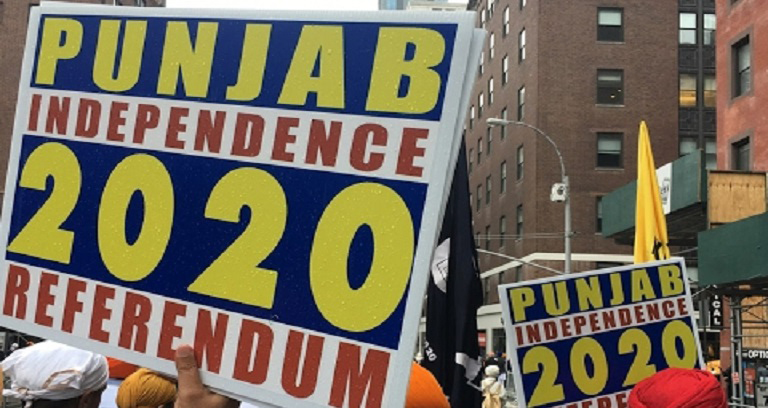 ਲੁਧਿਆਣਾ : ''ਰੈਫਰੈਂਡਮ-2020'' ਖਿਲਾਫ ਹਿੰਦੂ ਪੰਚਾਇਤ ਦਾ ਰੋਸ ਪ੍ਰਦਰਸ਼ਨ