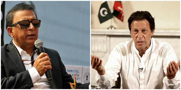 pakistan prime minister imran khan gavaskar