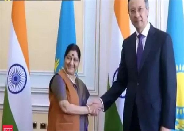 kazakhstan  sushma swaraj