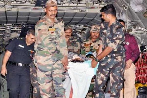 j k   army rescues french citizen in leh