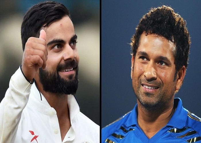 ਵਿਰਾਟ ਕੋਹਲੀ ਨੇ ਤੋੜਿਆ ਸਚਿਨ ਤੇਂਦੁਲਕਰ ਦਾ 17 ਸਾਲ ਪਹਿਲਾਂ ਬਣਾਇਆ ਰਿਕਾਰਡ