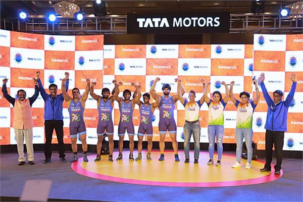 the main sponsor of indian wrestling  tata motors