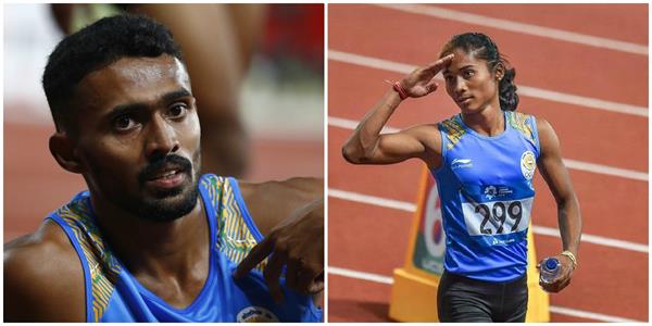 asian games heeme das silver medal