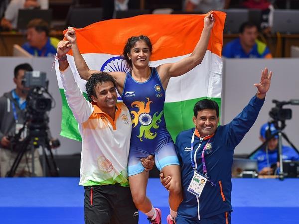asian games vinesh phogat wins second gold for country