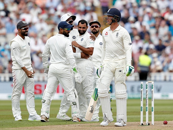 1st Test : ਇੰਗਲੈਂਡ ਨੂੰ ਲੱਗਾ ਤੀਜਾ ਝਟਕਾ, ਸ਼ਮੀ ਨੂੰ ਮਿਲੀ ਦੂਜੀ ਸਫਲਤਾ