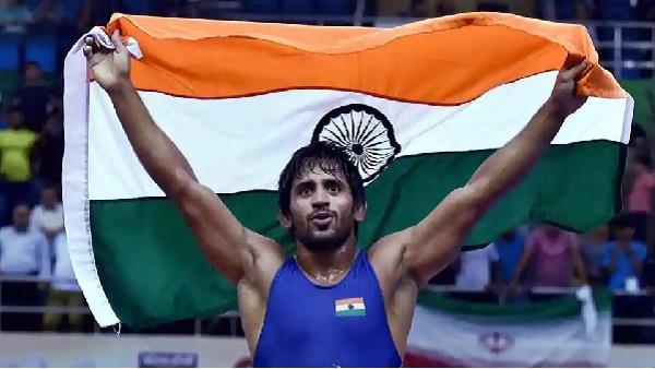 asian games bajrang gives india the first gold