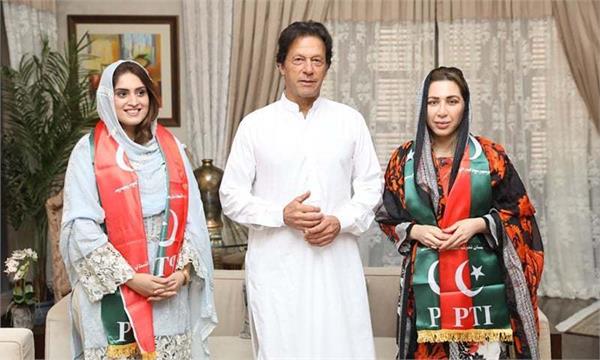 imran khan s stepdaughter joins pti