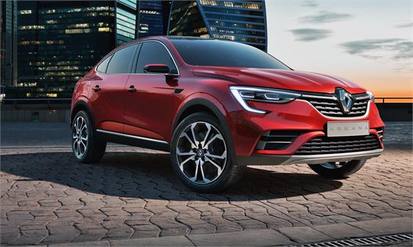 renault arkana revealed in moscow motor show