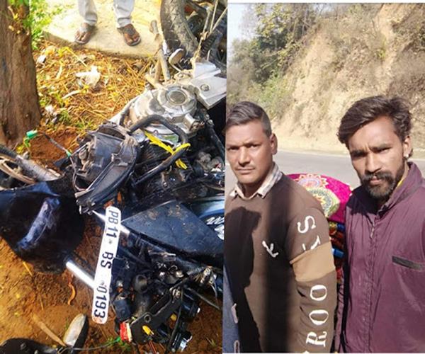 two youths died road accident
