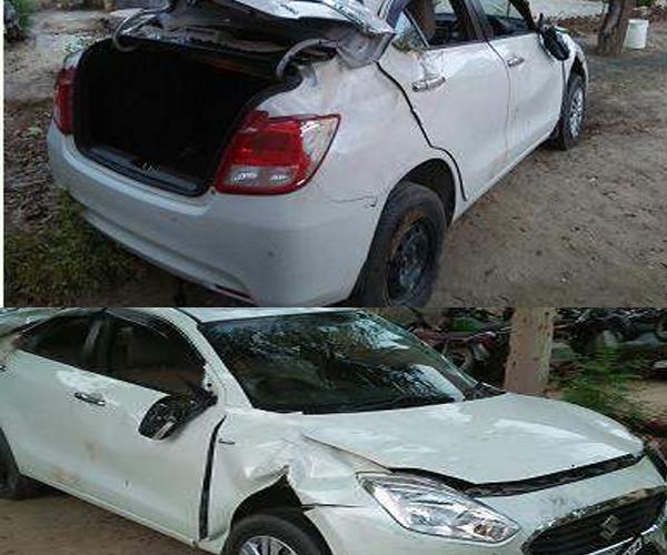 uncontrollable car flip  woman serious injury