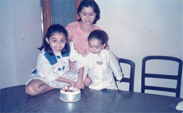 kohli reminds sister on rakshabandhan  shared childhood picture