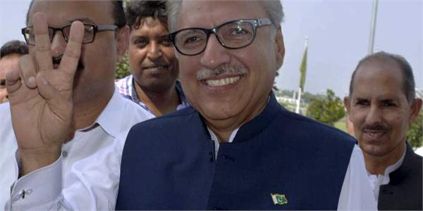 us congratulates new pakistan president arif alvi