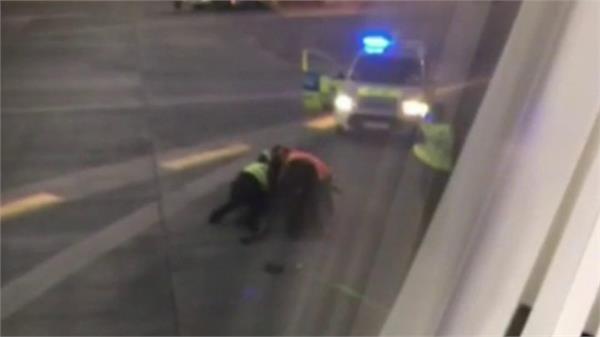 dublin airport plane chasing passenger charged