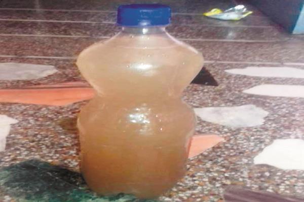 contaminated water public distress