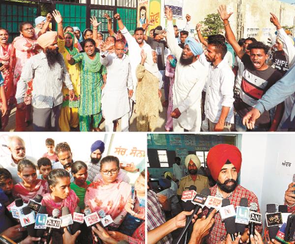 protest against booth capturing