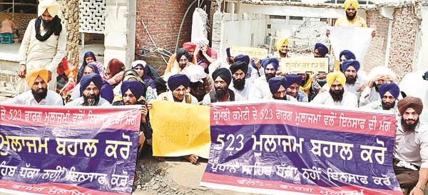 dharana planted by front employees of sgpc head office
