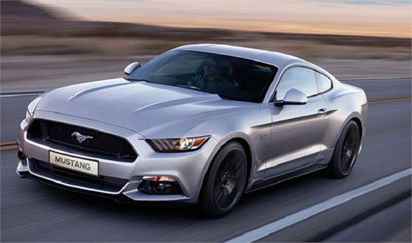 ford mustang facelift variant spot in india