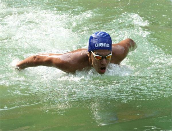 national swimming  srihari natraj