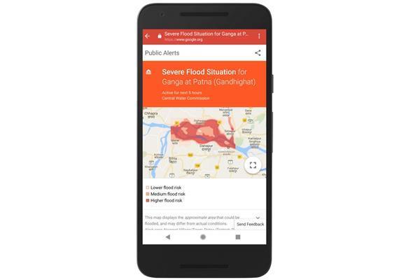 google launches ai powered flood alerts to save lives in india