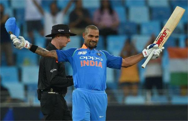 shikhar dhawan  batting