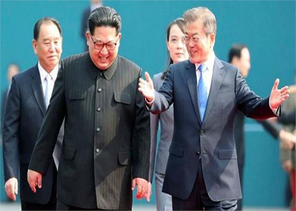 kim jong un  moon j in