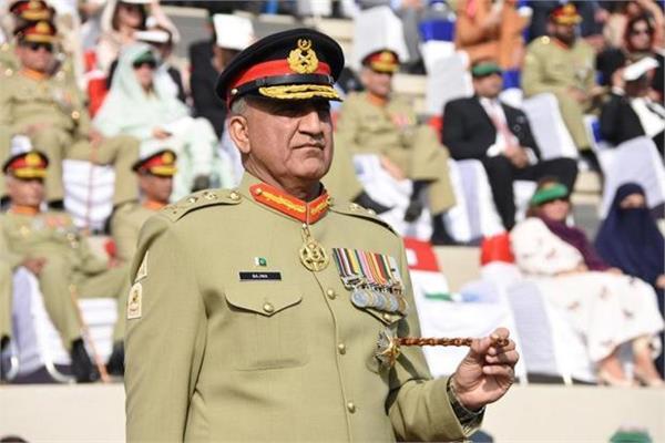 pakistan army chief rakes up kashmir issue