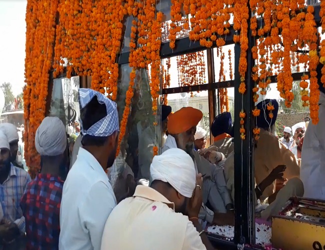 ਅੰਤਰਰਾਸ਼ਟਰੀ ਨਗਰ ਕੀਰਤਨ ਰਾਜਸਥਾਨ ਤੋਂ ਪੰਜਾਬ 'ਚ ਹੋਇਆ ਦਾਖ਼ਲ