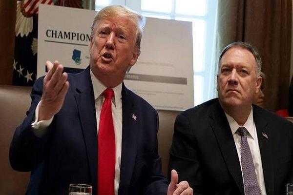 trump criticizes pompeo diplomat