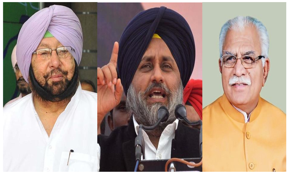 ਕੈਪਟਨ-ਖੱਟੜ ਸਰਕਾਰਾਂ ਨਾਲ ਸੁਖਬੀਰ ਦਾ ਪੈ ਗਿਆ ਪੇਚਾ!