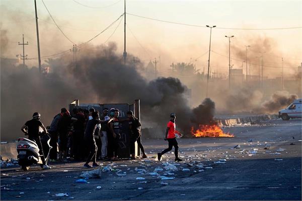 iraq  93 killed in violent protests