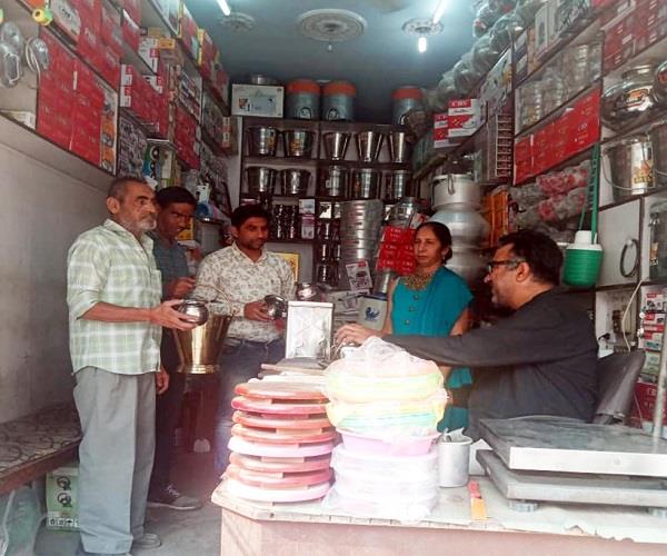 dhanteras  utensils  shops 