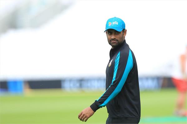 bangladesh batsman tamim iqbal out of india tour