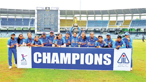 indian women  s team wins emerging asia cup title