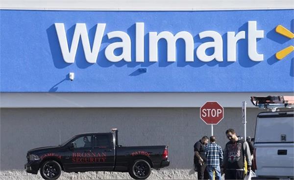 gunfire outside walmart store in the us  3 dead