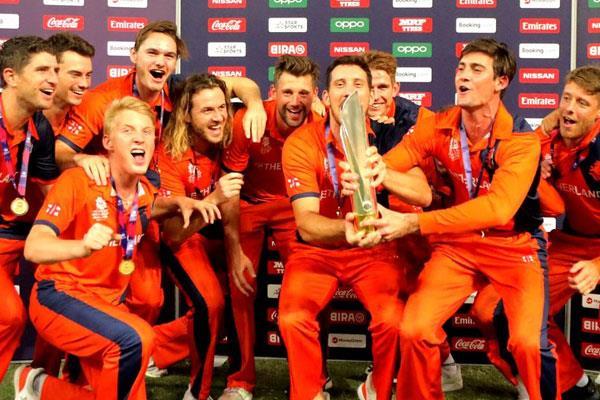 netherlands become champions of t20 world cup qualifying tournament