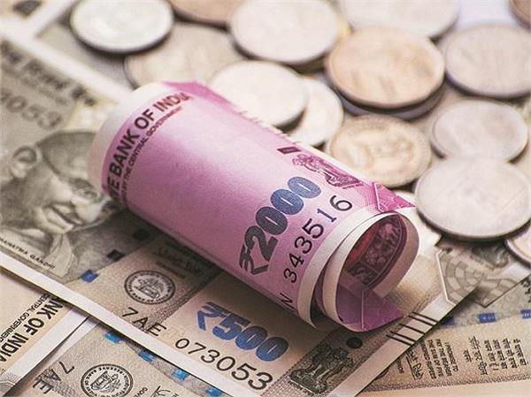rupee opened 5 paise