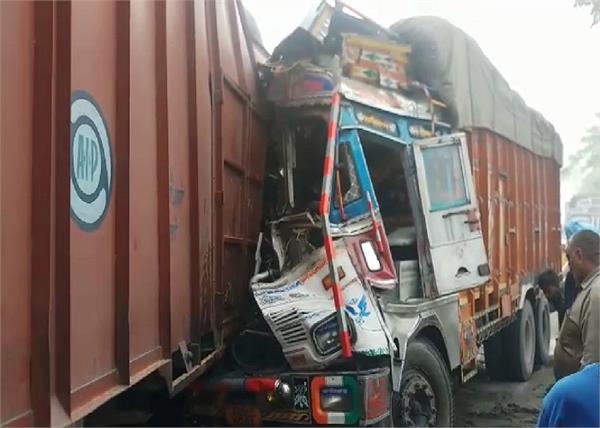 patiala  trucks  death  road accident 