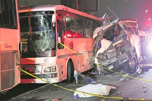 mexico  bus accident