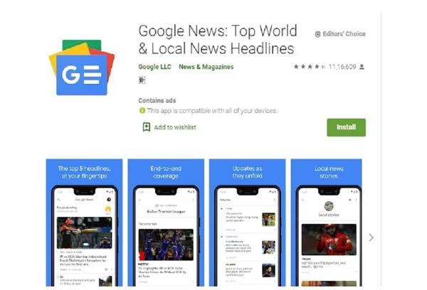 google news app
